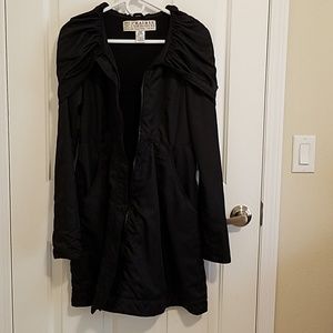 Petite XS Prarie Underground lined cloak hoodie
